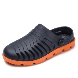 Mens Closed Toe Leather Sandals Athletic Strap Outdoor Adjustable Fisherman Sandals Summer Breathable Casual Sandals