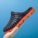 Mens Closed Toe Leather Sandals Athletic Strap Outdoor Adjustable Fisherman Sandals Summer Breathable Casual Sandals Mens Closed Toe Leather Sandals Athletic Strap Outdoor Adjustable Fisherman Sandals Summer Breathable Casual Sandals