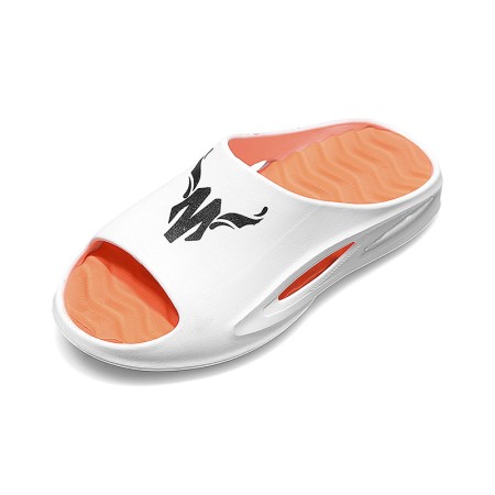 Slide Sandals for Men Open Toe Athletic Outdoor Slides Slip on Shower Beach Water Shoes Non-slip House Slipper Bathroom Sandal 