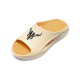 Slide Sandals for Men Open Toe Athletic Outdoor Slides Slip on Shower Beach Water Shoes Non-slip House Slipper Bathroom Sandal 