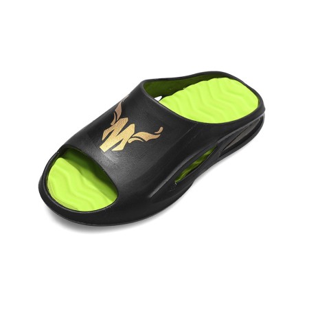 Slide Sandals for Men Open Toe Athletic Outdoor Slides Slip on Shower Beach Water Shoes Non-slip House Slipper Bathroom Sandal 