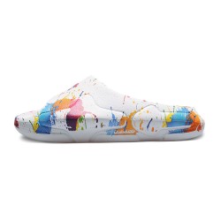 Mens Colorful Pillow Slides Heightening Shower Slippers Bathroom Sandals