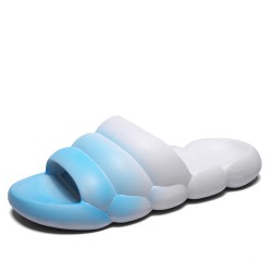 Mens gradient color sports skate sandals skate slippers