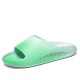 Men's Athletic Slide Sandals Beach Slippers for Men Open Toe Slip-On Indoor Outdoor Slides