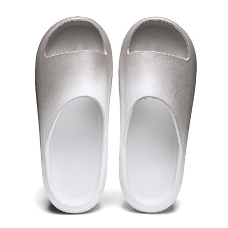 Men's Athletic Slide Sandals Beach Slippers for Men Open Toe Slip-On Indoor Outdoor Slides