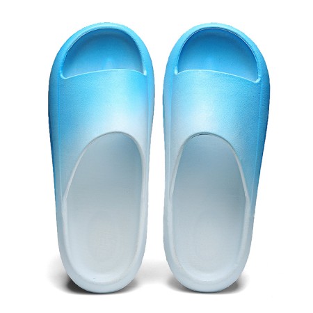 Men's Athletic Slide Sandals Beach Slippers for Men Open Toe Slip-On Indoor Outdoor Slides