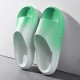 Men's Athletic Slide Sandals Beach Slippers for Men Open Toe Slip-On Indoor Outdoor Slides
