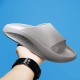 Men's Athletic Slide Sandals Beach Slippers for Men Open Toe Slip-On Indoor Outdoor Slides