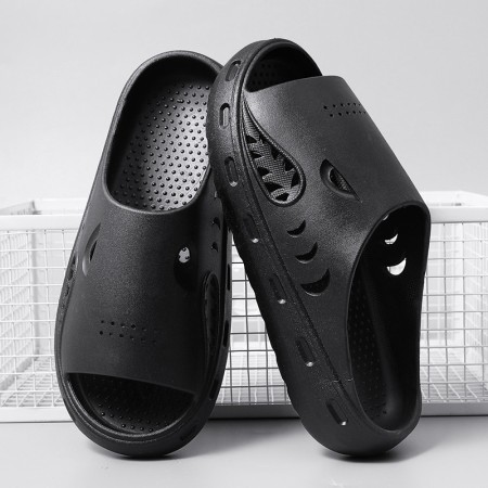 Mens open-toe slip-on shoes Comfortable sporty summer sports shoes Mens open-toe slip-on shoes Comfortable sporty summer sports shoes
