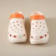 Women's Fashionable Beach Clogs with 7cm Heels - Slip-Resistant Garden and Yoga Shoes