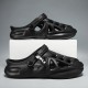 Men's Stylish Outdoor Sandals - Trendy Beach Shoes with Ethylene Vinyl Acetate (EVA) Soles