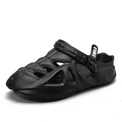 Men's Stylish Outdoor Sandals - Trendy Beach Shoes with Ethylene Vinyl Acetate (EVA) Soles