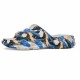 Men's Stylish Graffiti-Printed Elevated Slides - Comfort and Durability Combined