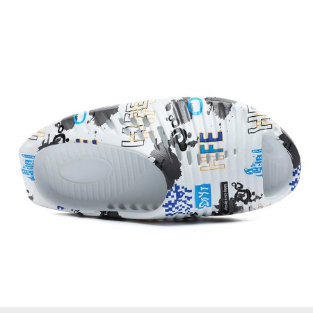 Men's Outdoor Stylish 'UFO' Tie-Dye Slides - Easy-Clean, Lightweight, and Breathable