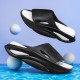 Men's Stylish 'Cruiser' Athletic Slides - Lightweight, Removable Insole, Enhanced Comfort