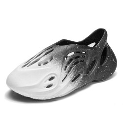 Men's Plus-Size Outdoor Sandals – Stylish Color Block Design, Comfortable EVA Soles