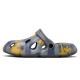 Men's Dual-Purpose Outdoor Clogs with Abstract Graffiti Design