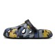 Men's Dual-Purpose Outdoor Clogs with Abstract Graffiti Design