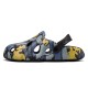 Men's Dual-Purpose Outdoor Clogs with Abstract Graffiti Design