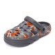 Men's Trendy Outdoor Fashion Clogs with Unique Patterned Uppers