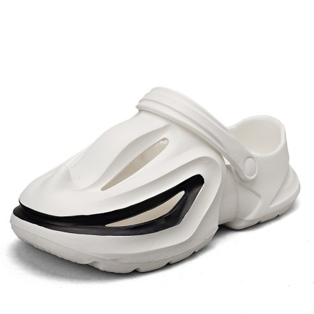 Men's Indoor-Outdoor Bullet Clogs with Rotating Heel Strap