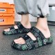 Stylish and Durable Unisex Indoor-Outdoor Slippers - Slip-Resistant & Fashionable