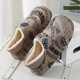 Men's Stylish Indoor-Outdoor Cotton Shoes with Ethylene-Vinyl Acetate Soles