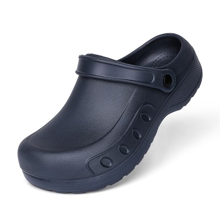 Sporty Men's Adjustable Heel Wooden Clogs: Stylish Comfort for Active Living