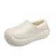 Unisex Adult Fleece-Lined Wooden Clogs: Stylish Comfort for Every Season