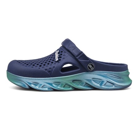 Men's Colorful Bottom Garden Clogs: Summer Sandals for Outdoor Activities, Beach, and Pool Men's Colorful Bottom Garden Clogs: Summer Sandals for Outdoor Activities, Beach, and Pool