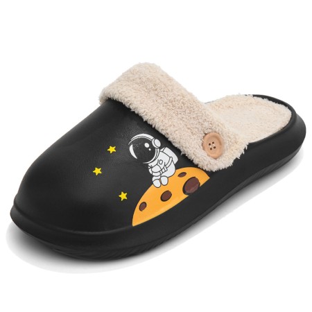 Men's and Women's Winter Warmth Garden Shoes - Slip-Resistant Wooden Clogs with Removable Lining Men's and Women's Winter Warmth Garden Shoes - Slip-Resistant Wooden Clogs with Removable Lining