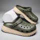 Men's Breathable Garden Clogs - Versatile Slip-On Sandals for Ultimate Comfort