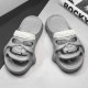 Men's Skull Design Glow-in-the-Dark Sandals - Comfortable and Slip-Resistant