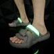 Men's Skull Design Glow-in-the-Dark Sandals - Comfortable and Slip-Resistant