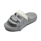 Men's Skull Design Glow-in-the-Dark Sandals - Comfortable and Slip-Resistant