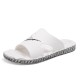 Men's slippers with foot massage slip-on shoes, both indoor and outdoor.