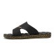 Color: Gold Men's slippers with foot massage slip-on shoes, both indoor and outdoor.