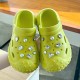 Women's Garden Sandals with Diamond-Styled Accents and Tire Tread Soles - Easy-Clean, Comfortable, and Durable