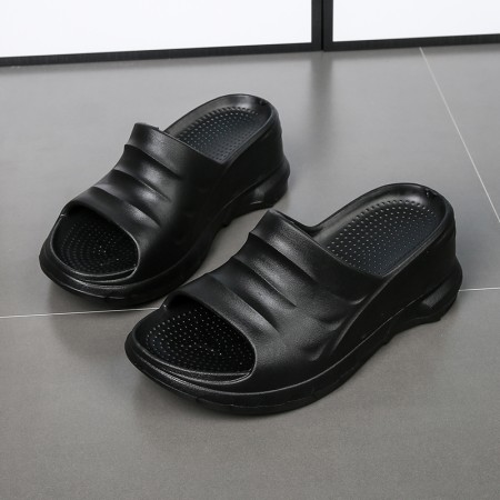 7cm Elevated Quiet and Lightweight Sandals with Ethylene-Vinyl Acetate Soles