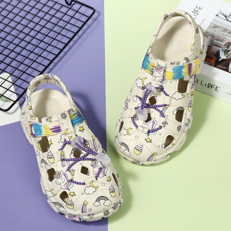 Kids Girls Sports Clogs Sandals, Athletic Beach Water Shoes Kids Girls Sports Clogs Sandals, Athletic Beach Water Shoes