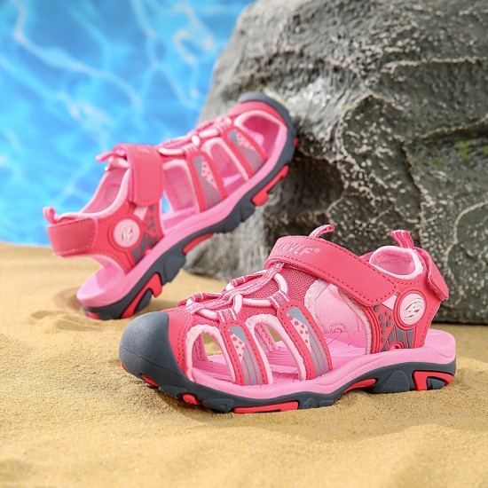 PPXID Toddler Little Big Kids Girls Boys Summer Breathable Close Toe Strap Sandals 