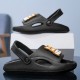 Kids Classic Sandal for Toddler Lightweight Sandals, Cushioning Two-Strap Upper, and Slip-On Closure Kids Classic Sandal for Toddler Lightweight Sandals, Cushioning Two-Strap Upper, and Slip-On Closure