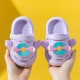 Cute Cartoon Airplane Kids' Clog Sandals with Ethylene Vinyl Acetate (EVA) Sole - Fun, Easy-Clean, and Durable