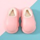 New Winter Children's Solid Color Soft Sole Cotton Slippers - Cozy, Durable, and Warm